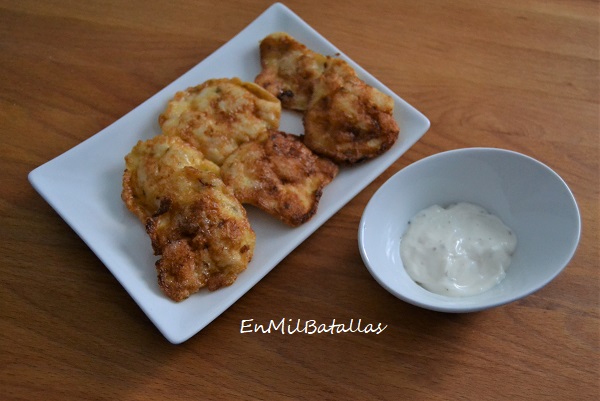 Delicias de merluza con salsa de ajo - En Mil Batallas