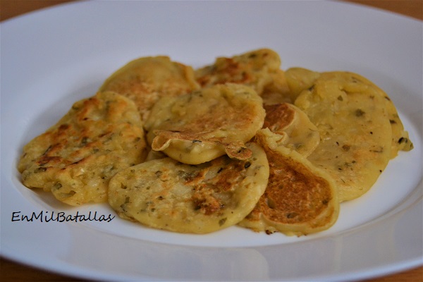 Tortitas de ajo picantes - En Mil Batallas