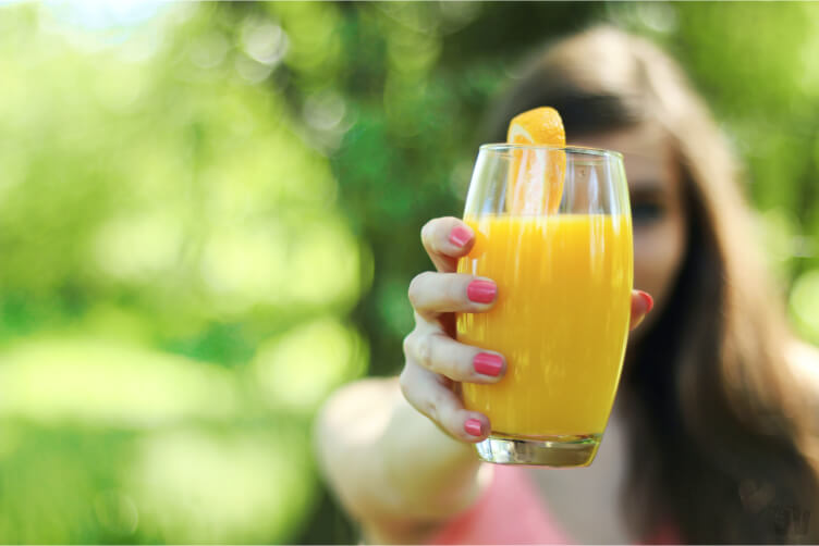 Bebidas para desayunar en primavera